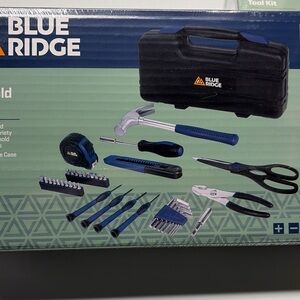 Blue Ridge Tools 40 Piece Household Tool Kit With Storage Case